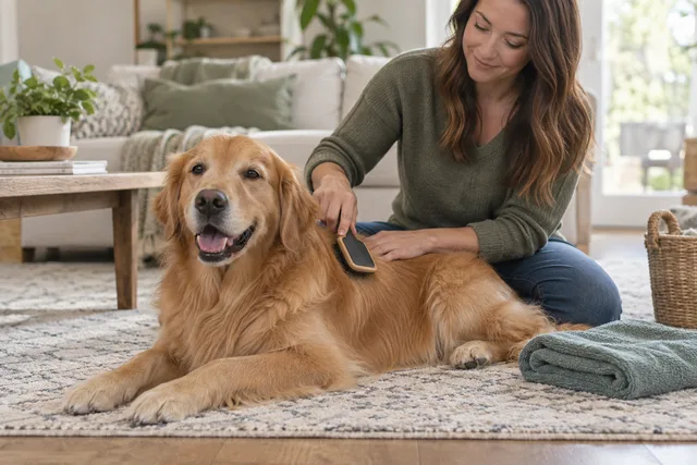 illustrative Grooming scene